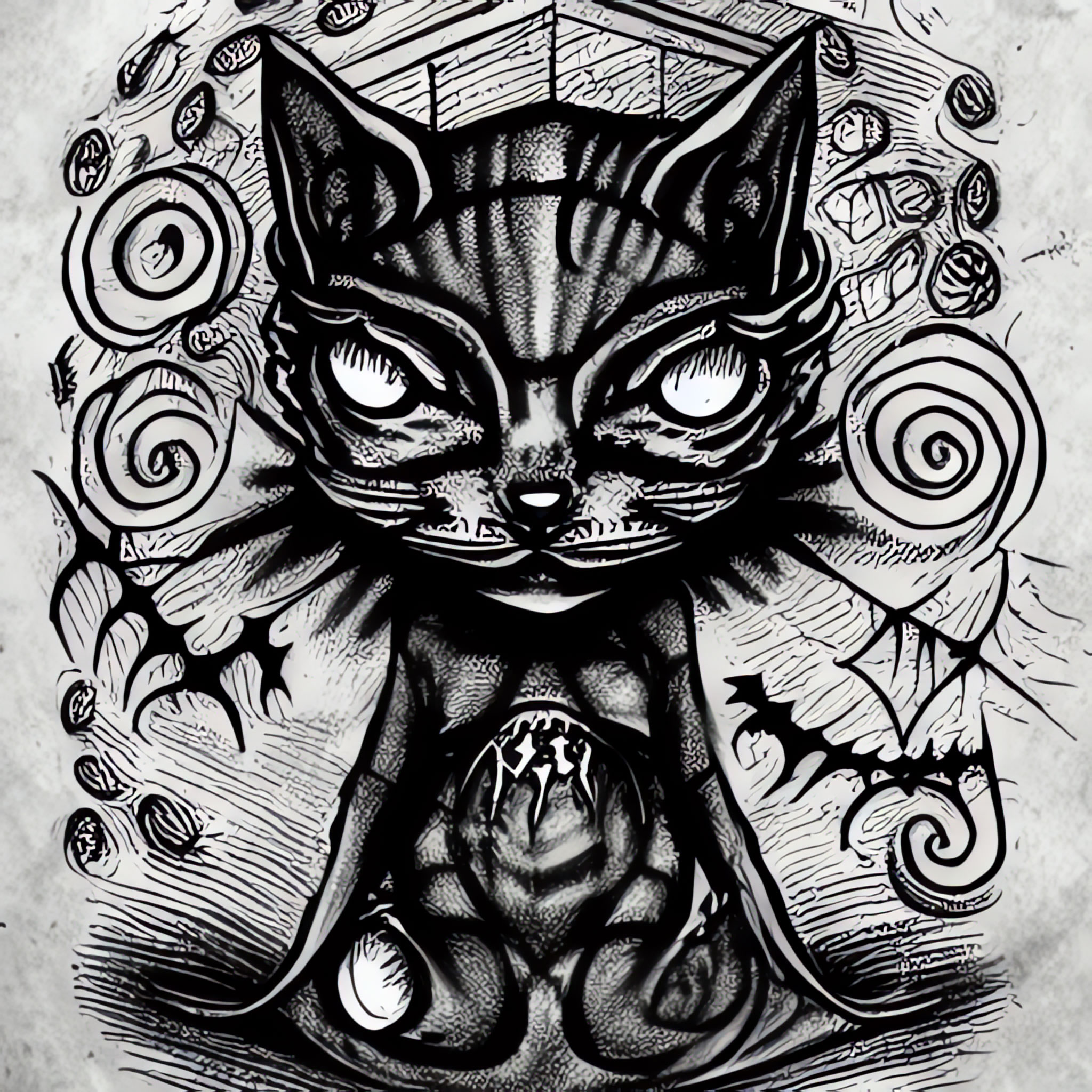 Hal modKitten Drawing